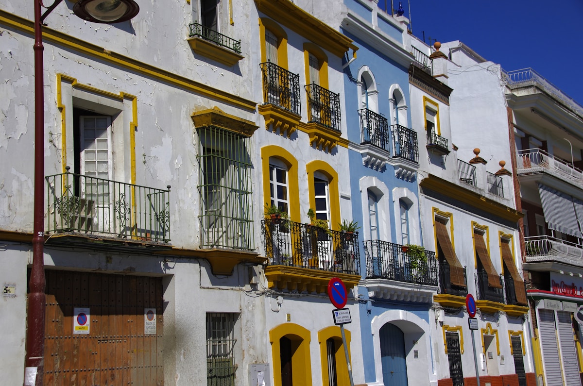 Triana neighborhood ceramics and river views
